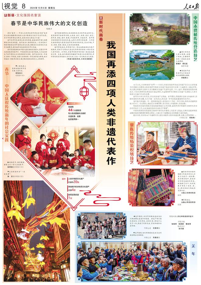 YY易游体育：人民日报上的视觉版·2024年12月份合辑(图5)