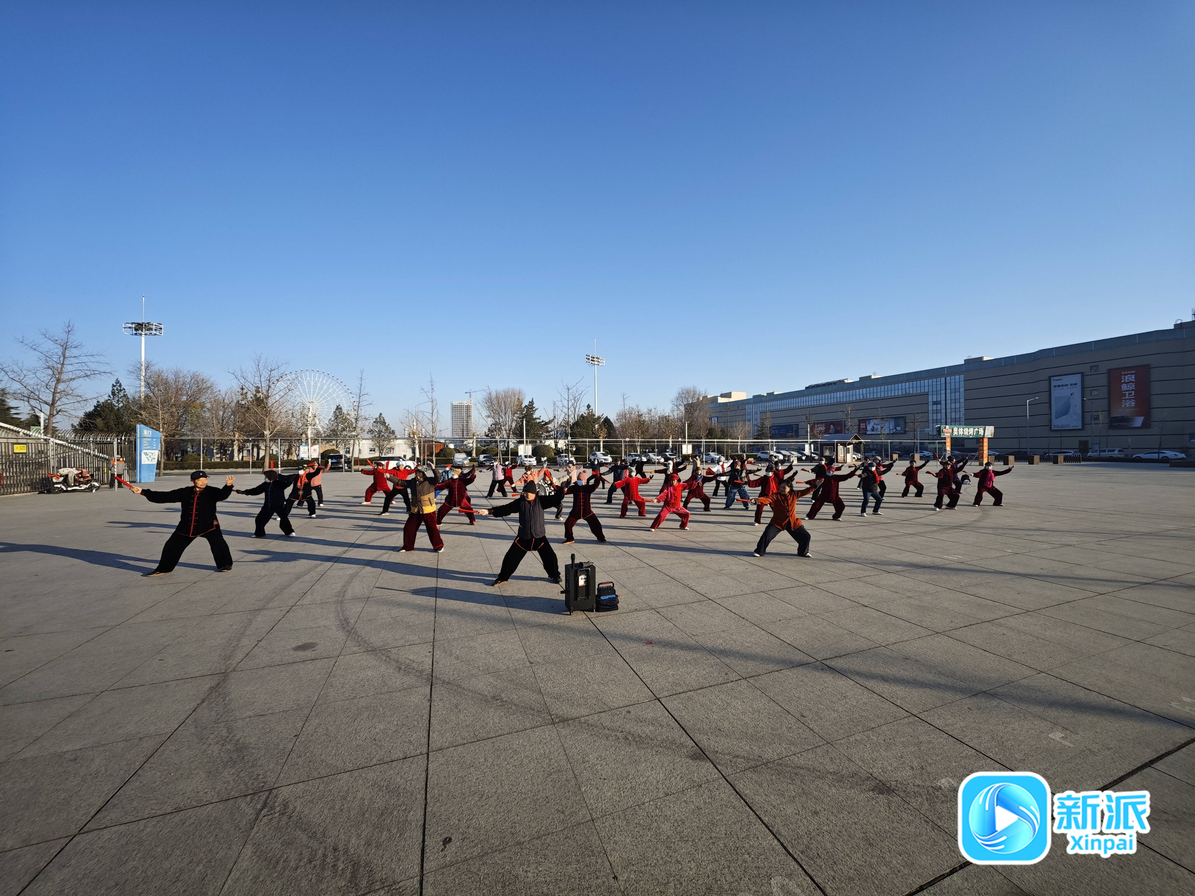 全民健身大拜年活动来啦~~太极拳、广场舞免费学！