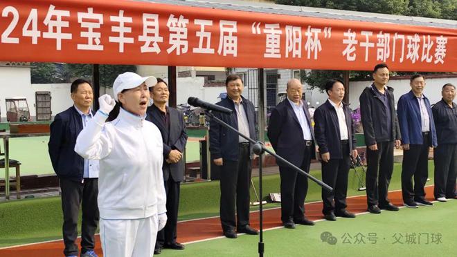 健身有好“门”“球”动人精神——回眸2024年度宝丰门球