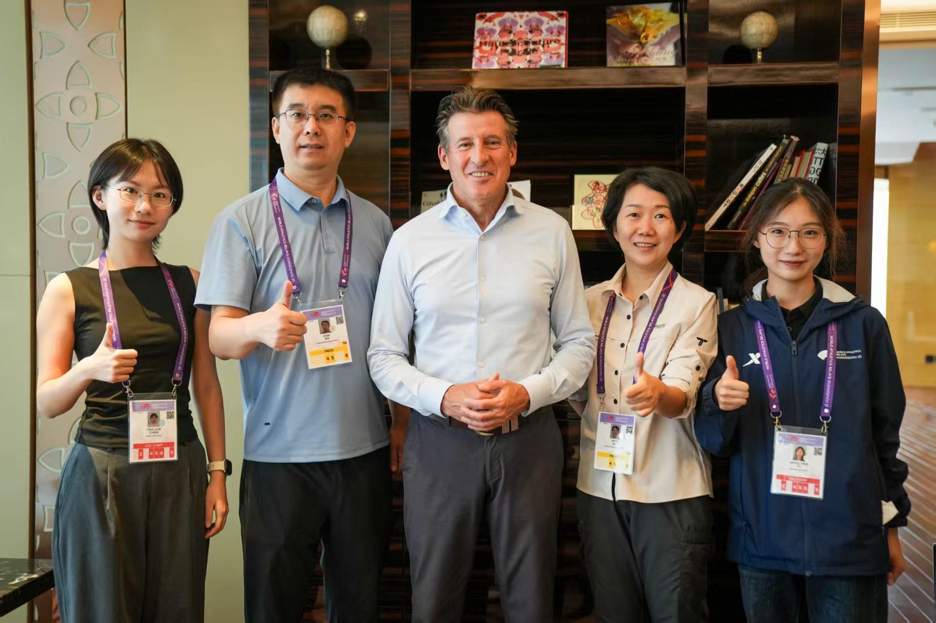 YY易游：【独家专访】世界田联主席塞巴斯蒂安·科：广州是真正读懂体育重要性的城市(图2)