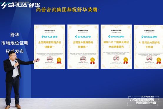创新引领畅销全球——舒华体育AI矩阵新品闪耀2025中国体博会(图3)