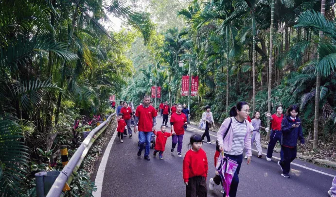 登高迎新展风貌全民健身聚活力！儋州举办2026年全民健身新年登高活动(图2)