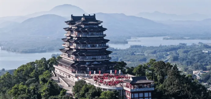 登高迎新展风貌全民健身聚活力！儋州举办2026年全民健身新年登高活动(图8)