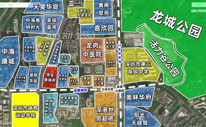 YY易游：龙岗大运【深业泰瑞府】80㎡-143㎡总价360万起带装修(图9)