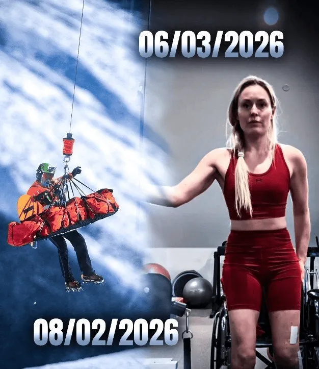 流言板]冬奥会严重受伤后不到1个月林赛-沃恩已重返健身房(图2)