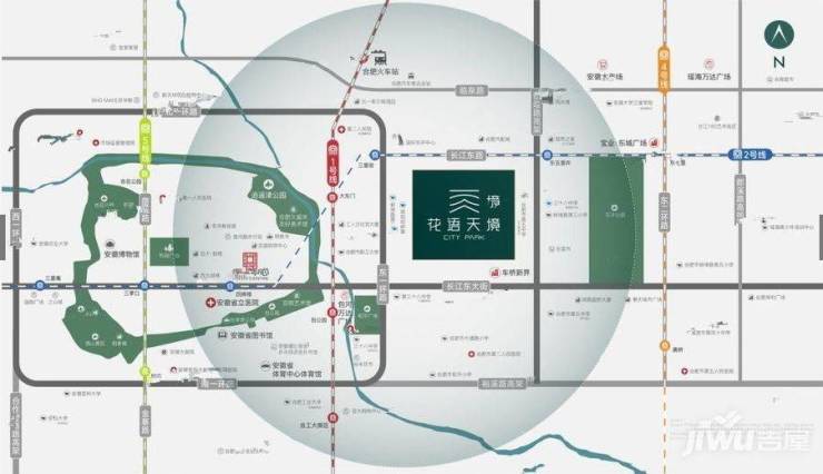 YY易游：合肥中国铁建花语天境_5月最新看房电话_解锁项目核心优势_户型深度解析_理性选房不踩坑(图1)